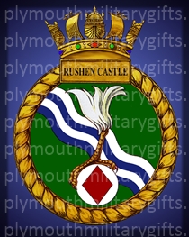 HMS Rushen Castle Magnet